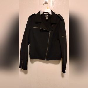 Cropped Jacket Black